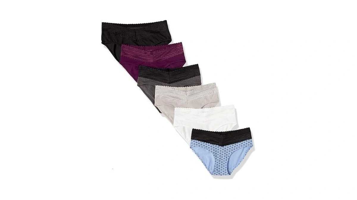 Warner's Womens Blissful Benefits Dig-free Comfort Waist With Lace Cotton
