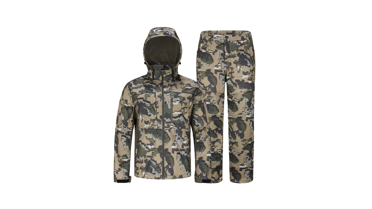 Uiihunt Hunting Clothes For Men With Fleece Lining: Camo Hunting