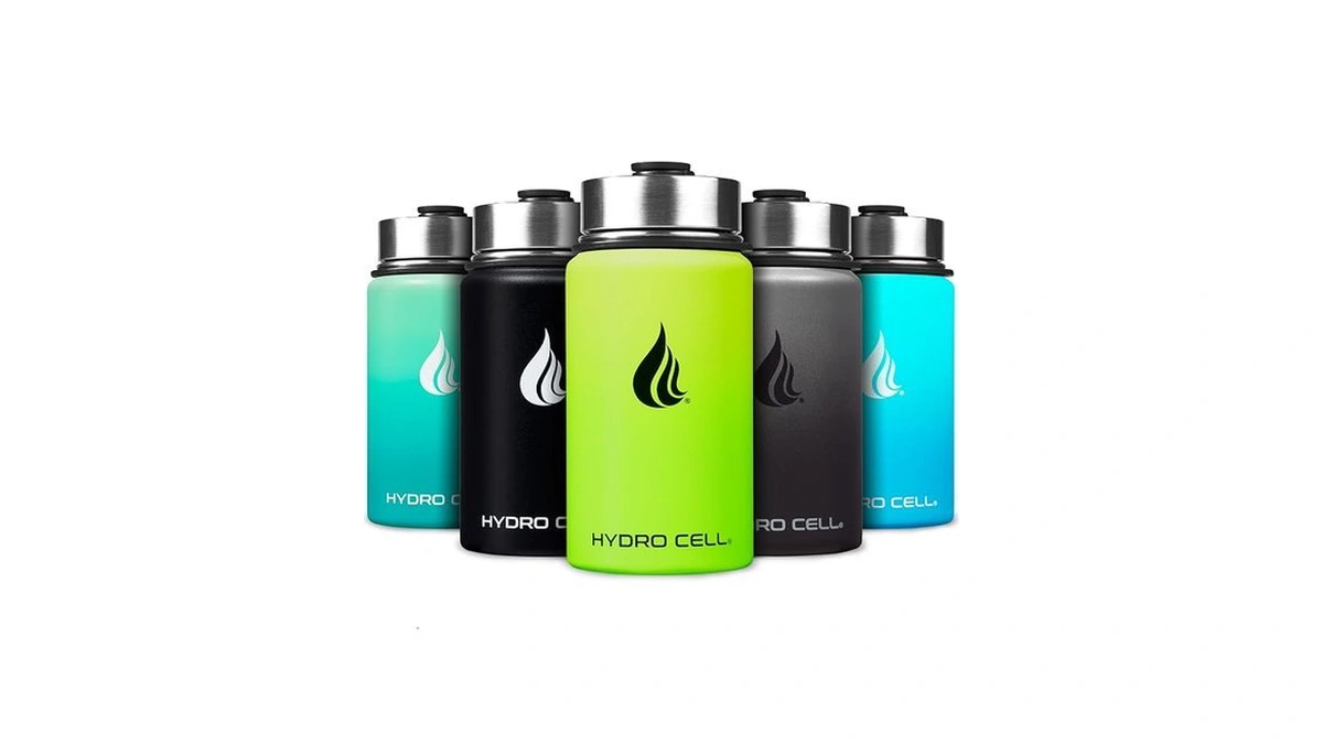 Hydro Cell Stainless Steel Insulated Water Bottle With Straw -