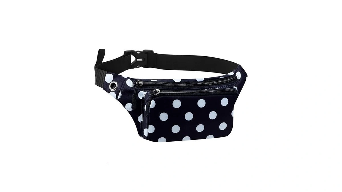 Kamo Fanny Pack, Waist Bag Sling Backpack Water Resistant Durable
