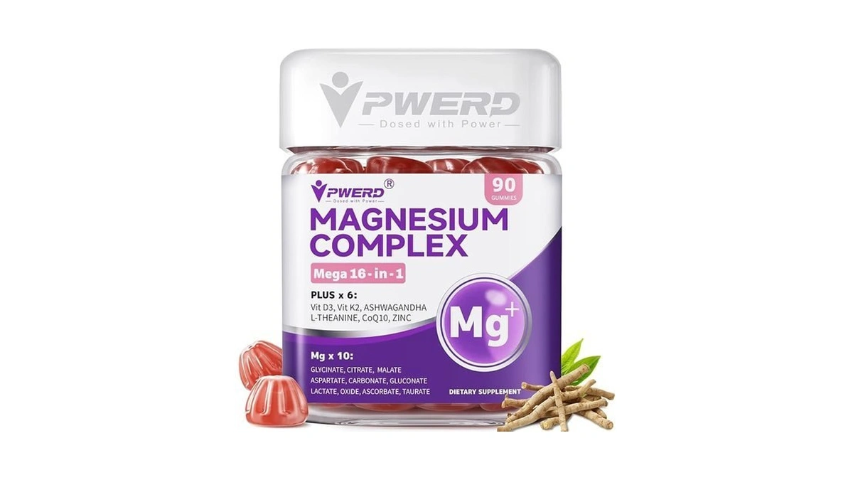 Pwerd Magnesium Sleep | Magnesium Complex For Women & Adults