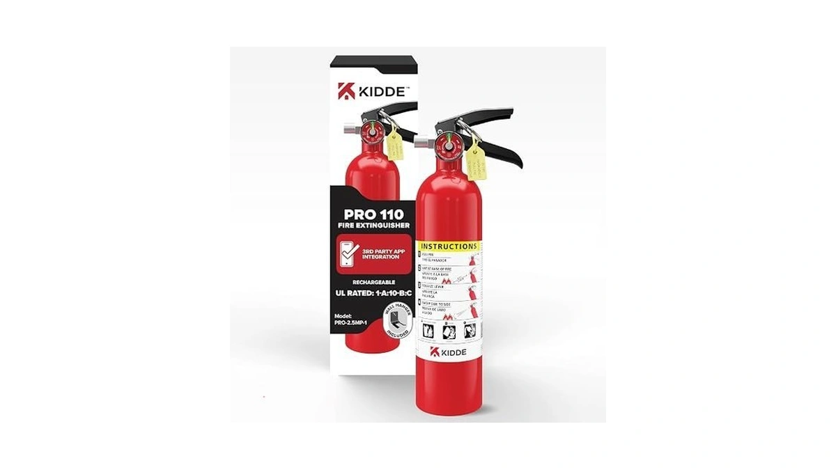 Kidde Pro 110 Commercial Fire Extinguisher, 1-a:10-b:c, Pro-2.5mp-1