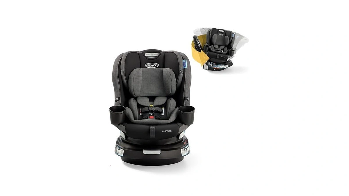 Graco Easyturn 360 2-in-1 Rotating Convertible Car Seat, 360 Degree