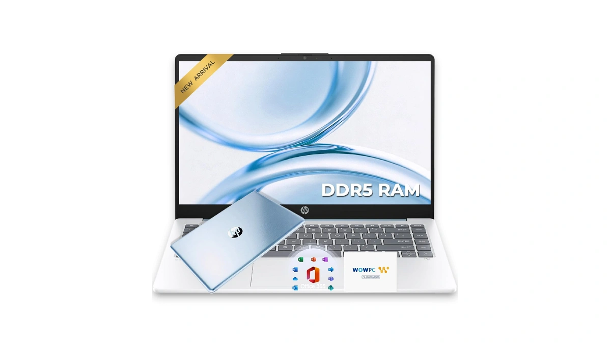 Hp 14" Everyday Laptop • Copilot Ai • Amd High