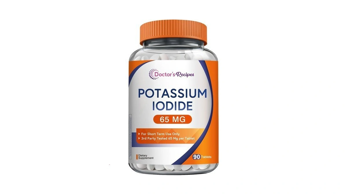 Doctor's Recipes Potassium Iodide 65 Mg, Made In The Usa,