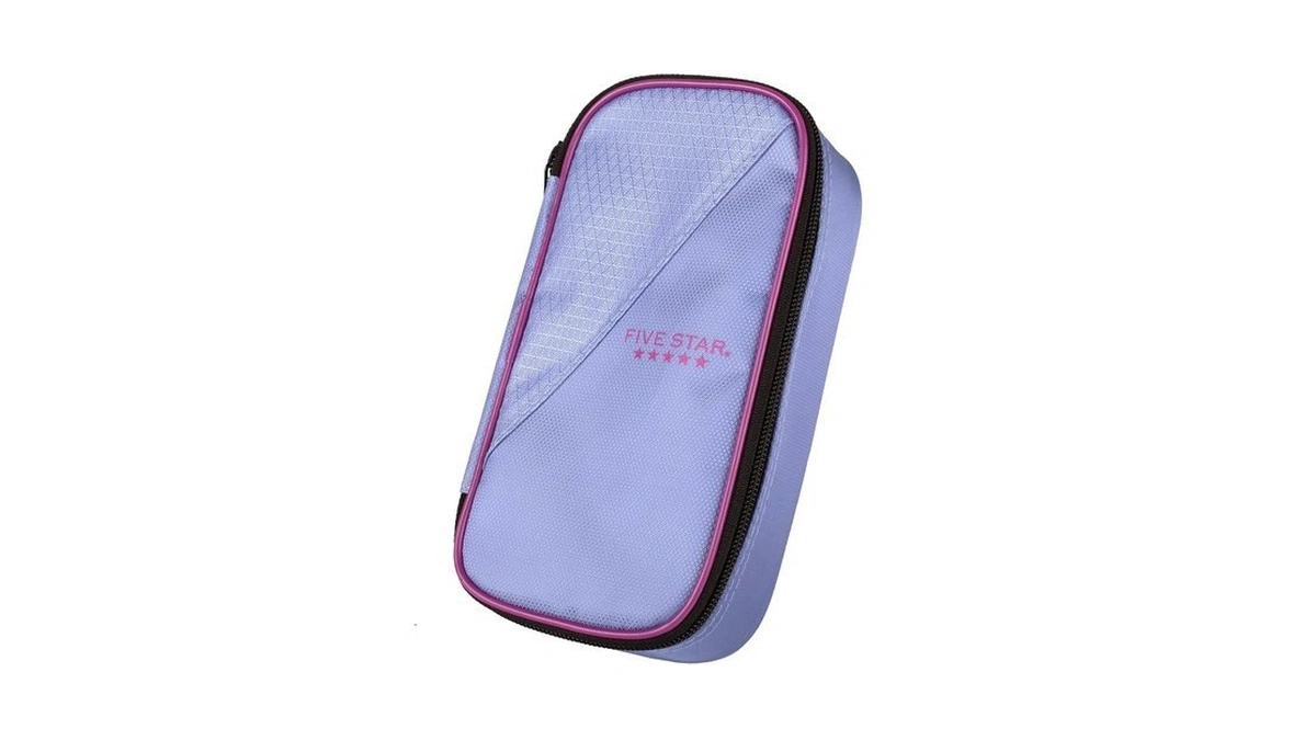 Five Star Pencil Pouch, Pen Case, High-capacity Zipper Pouch, Storage