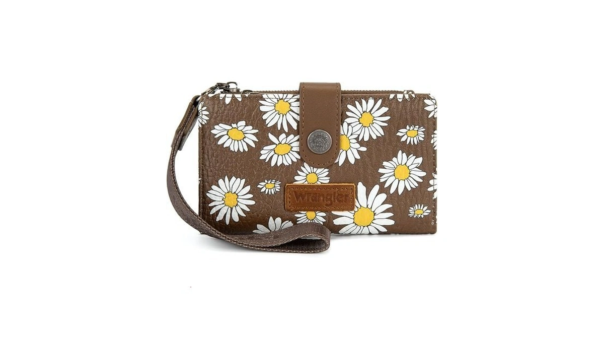 X Wrangler Small Wallet Women, Wristlet Rfid Blocking Wallets Large