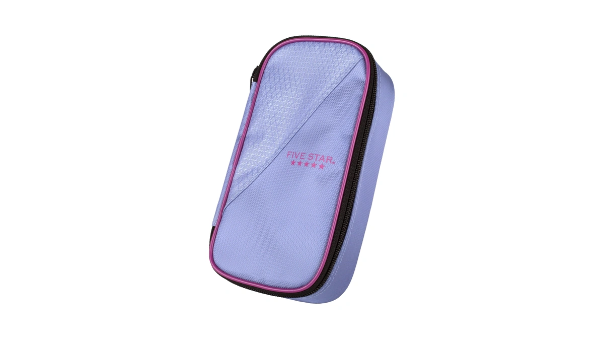 Five Star Pencil Pouch, Pen Case, High-capacity Zipper Pouch, Storage