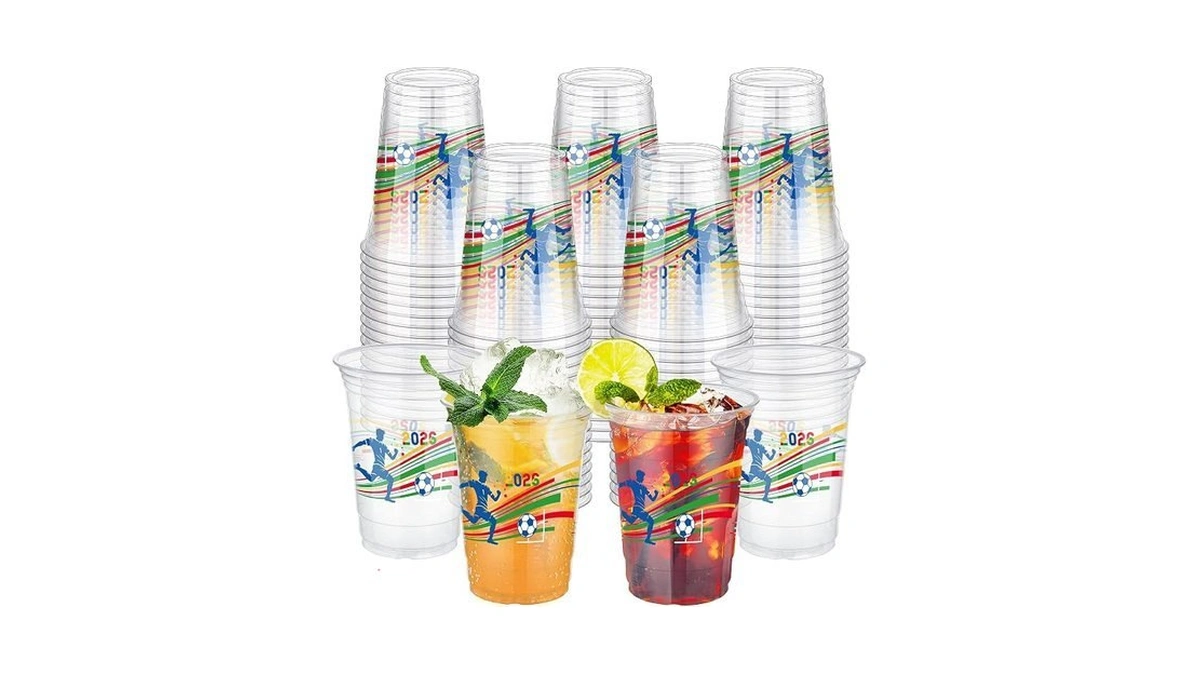 Kochorie 60 Pack 2026 World Cup Plastic Cups Bulk 16