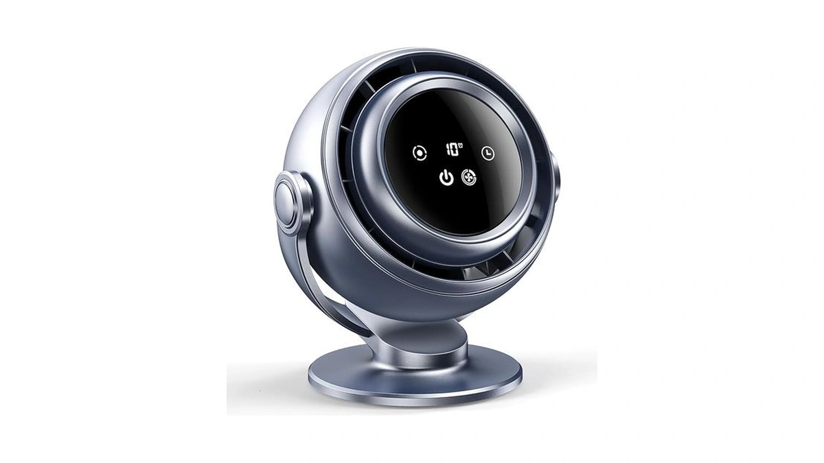 Ageyou Desk Fan For Office, 90°oscillating Fan With 6000mah Rechargeable,