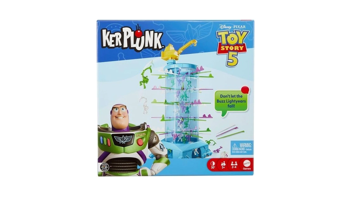 Mattel Games Kerplunk Disney And Pixar Toy Story 5 Kids