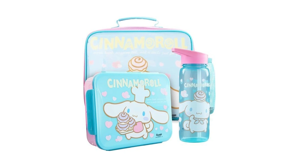 Get Trend Cinnamoroll Girls Lunch Bag, Bento Box & Water
