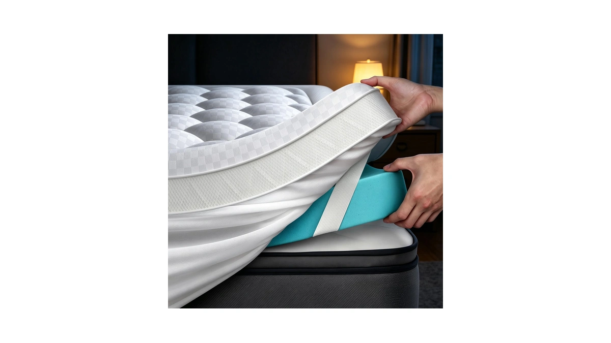 5 Inch Mega Support Memory Foam Queen Mattress Topper For