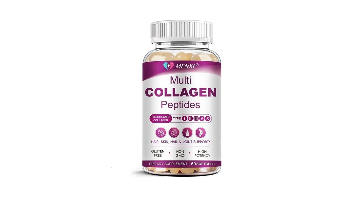 Multi Collagen Peptides Softgel For Women & Men - Type