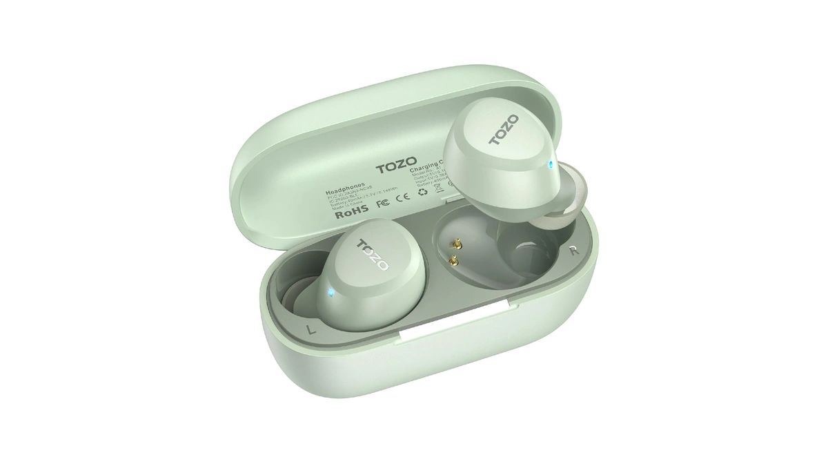 Tozo A1 Wireless Earbuds Bluetooth 5.3 Light Weight In Ear