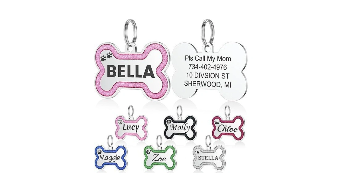 Yehanti Dog Tags Personalized For Pets - Durable Stainless Steel