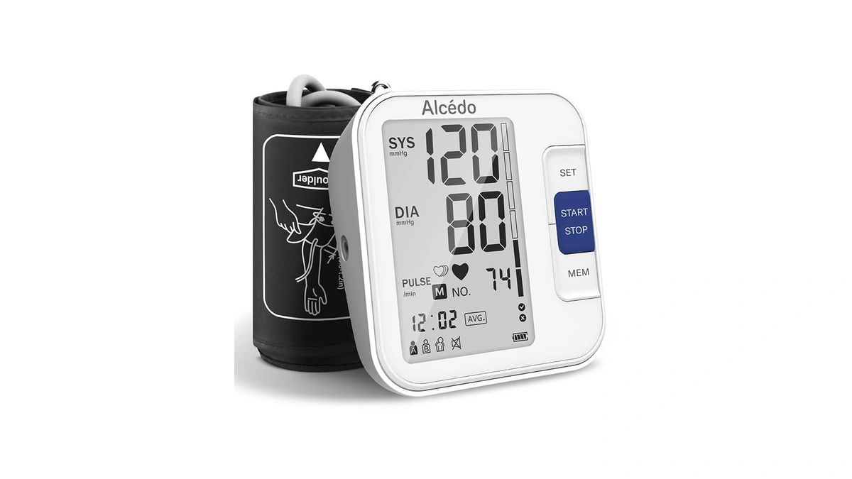 Alcedo Blood Pressure Monitor For Home Use, Automatic Digital Bp