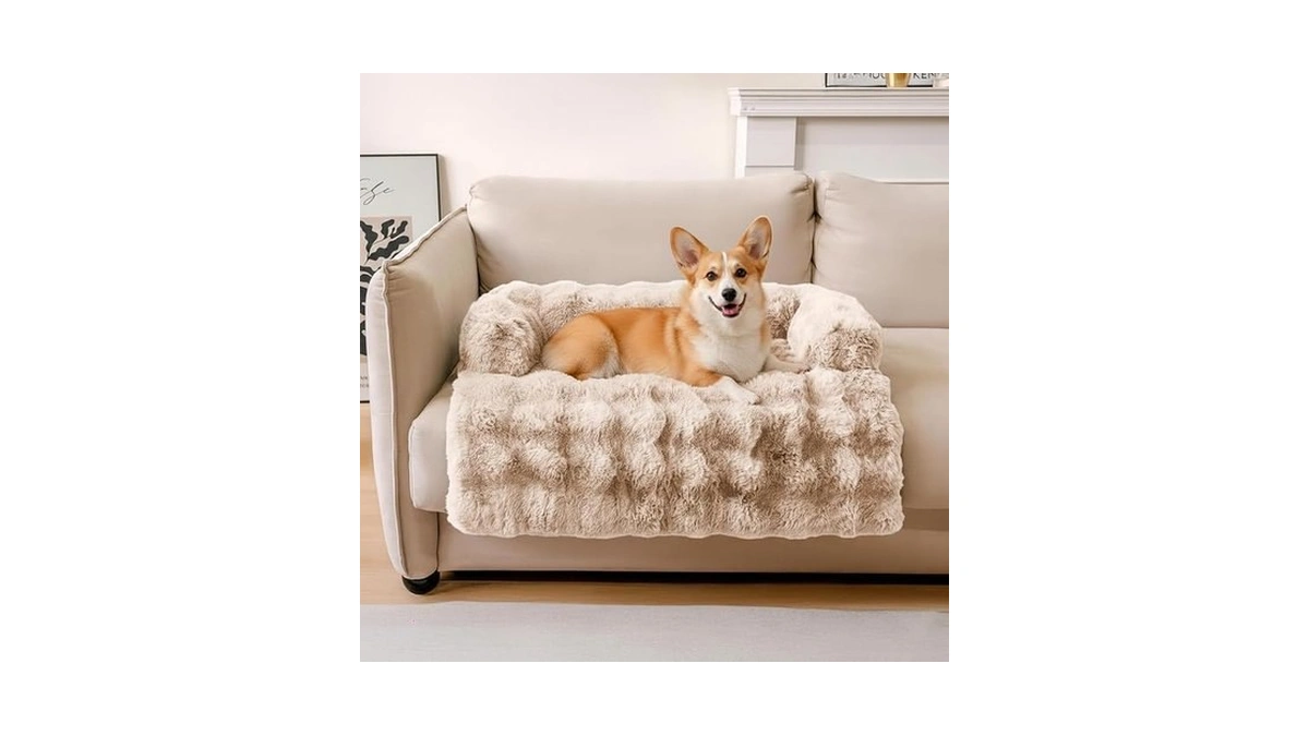 Yqlkymlo Dog Bed For Couch, Calming Dog Couch Bed For