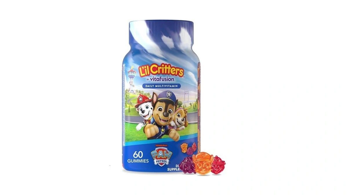 Lil Critters Nickelodeon Paw Patrol Kids Multivitamin Gummies | 60