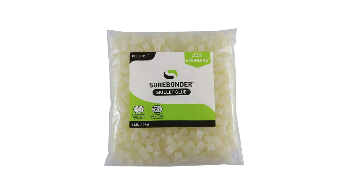 Surebonder B-2001 Less Stringing Skillet Glue Cube Pellets For Crafts
