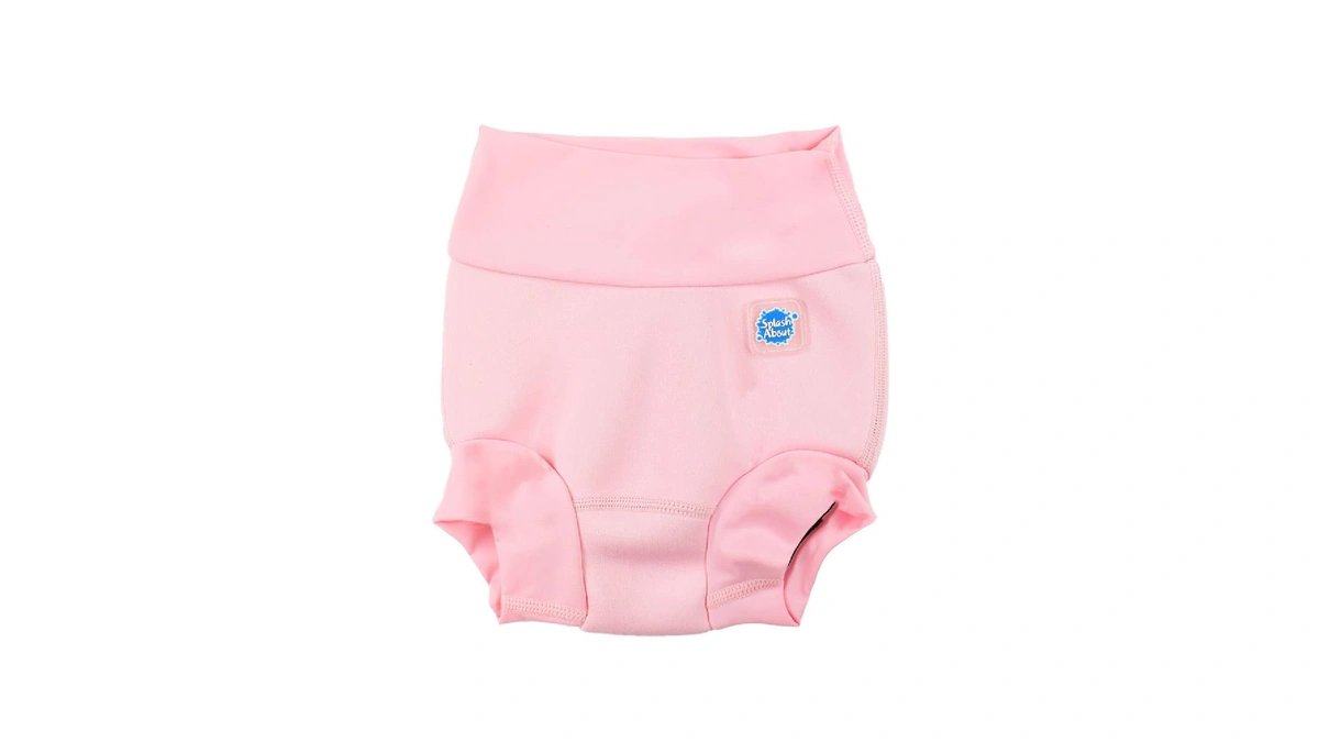 Splash About Happy Nappy Reusable Swim Diaper, Almond Blossom, 3-6