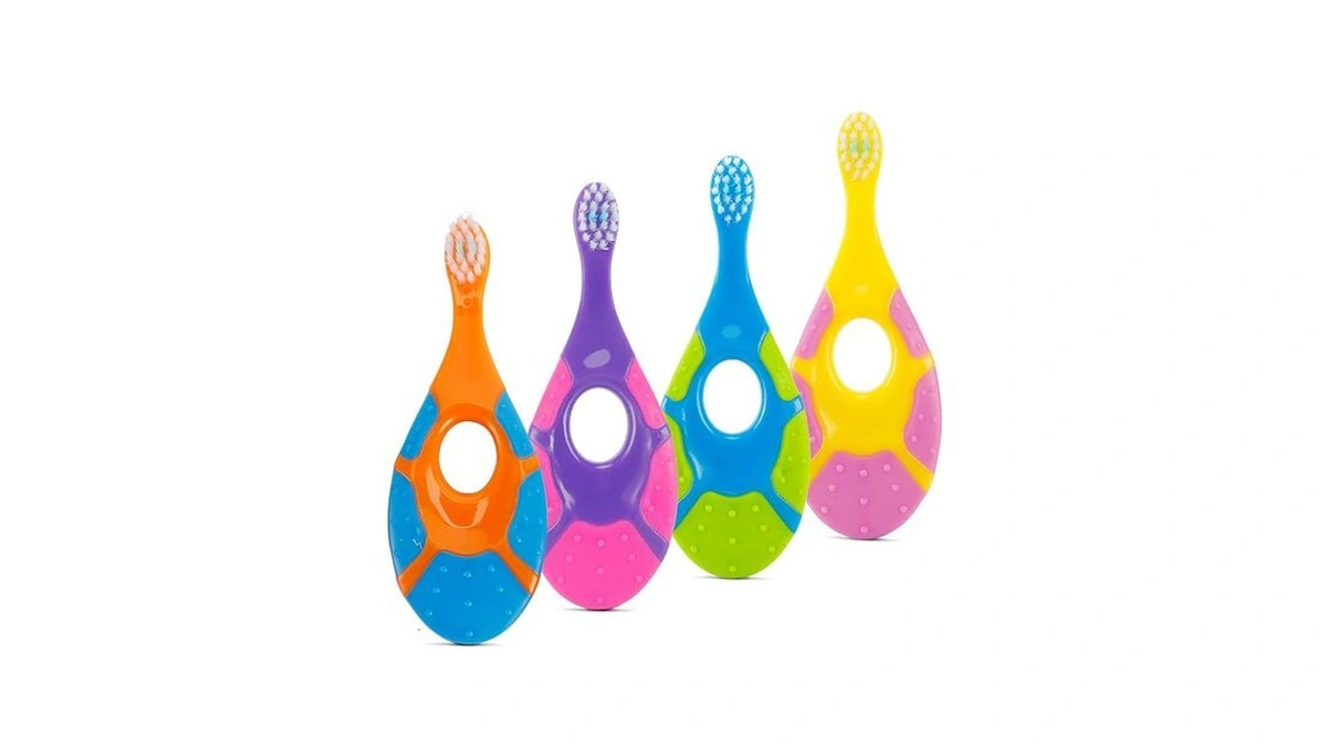 Slotic Baby Toothbrush For 0-2 Years, Safe And Sturdy, Toddler