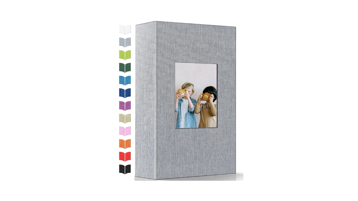 Artfeel Photo Album 4x6 With 300 Pockets,slip-in Picture Albums,linen Cover