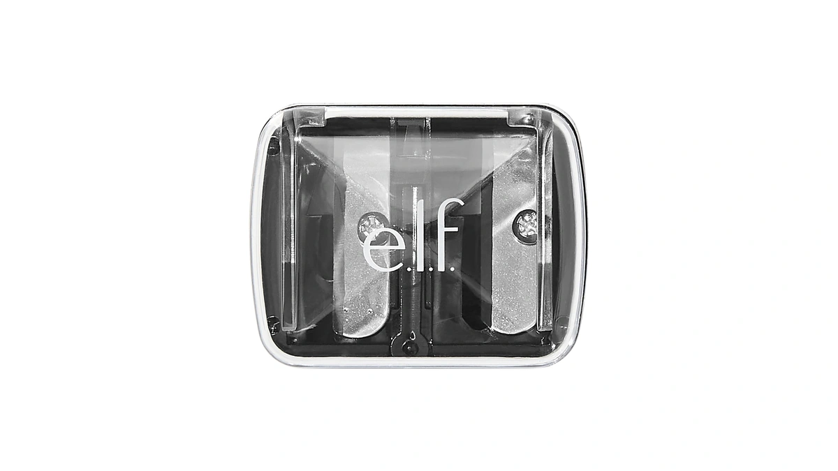 E.l.f., Dual-pencil Sharpener, Convenient, Essential Tool, Sharpens, Easy To Clean,
