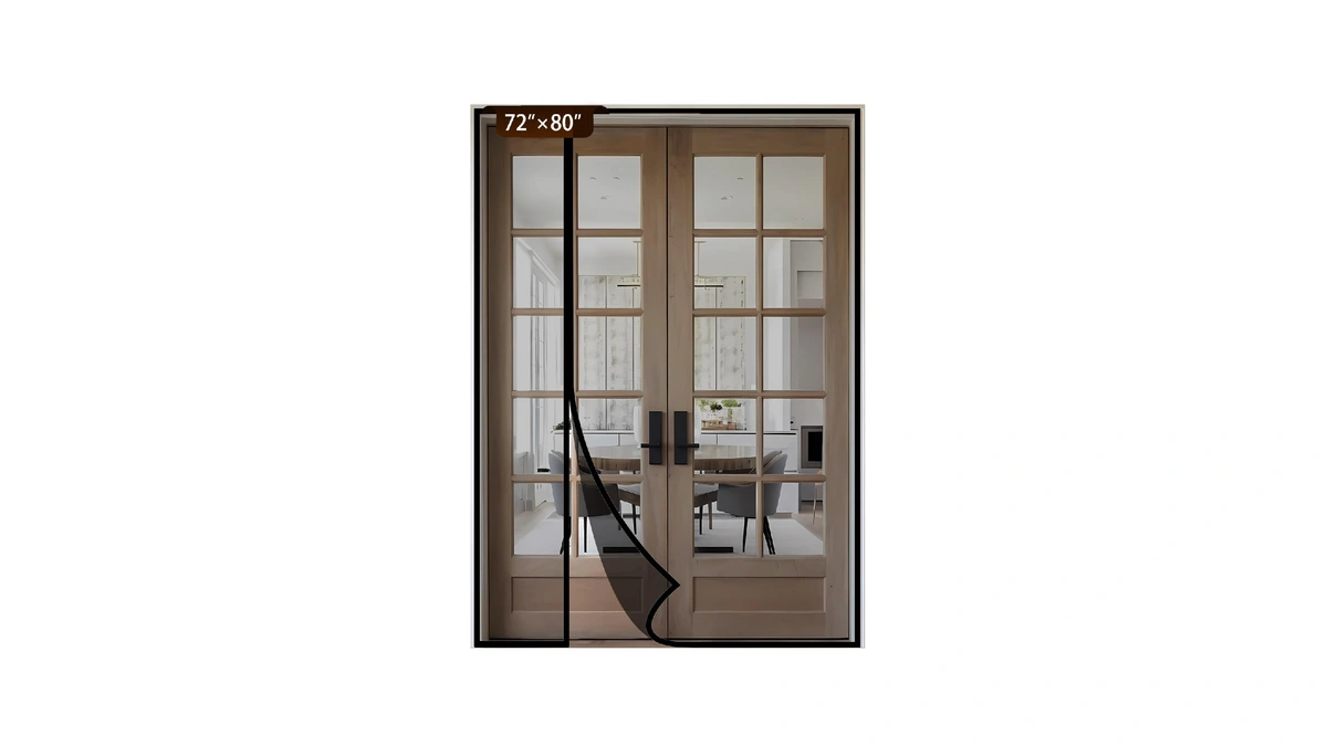Reversible Side Opening Magnetic Screen Door For Sliding & French