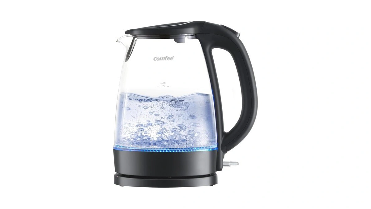 Comfee' Electric Kettle, 1.7l Hot Water Boiler, 1500w Fast Boil,