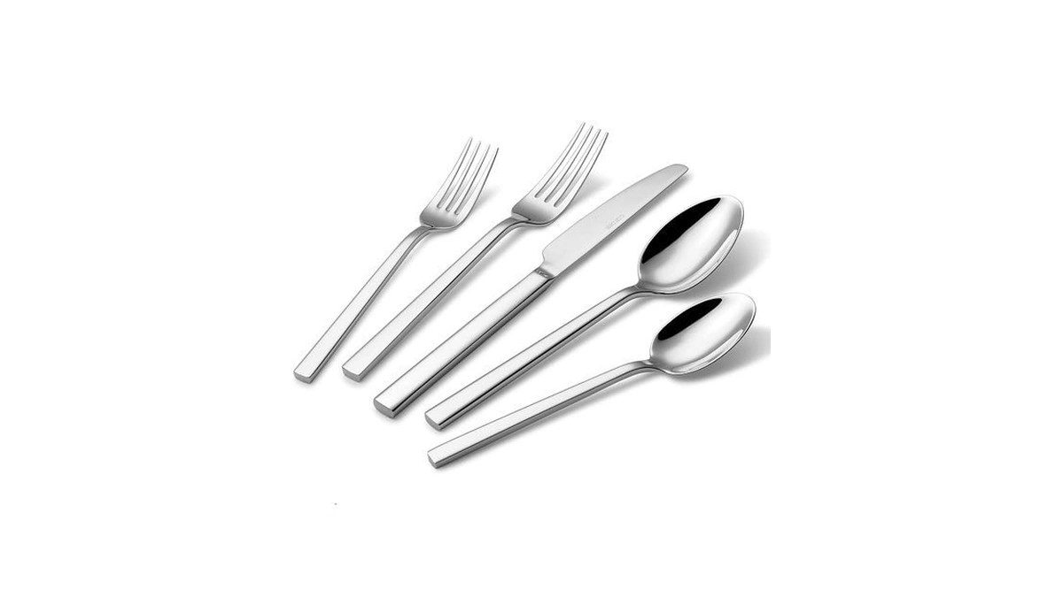 Carote 20 Pieces Silverware Set, Premium 18/10 Stainless Steel Flatware