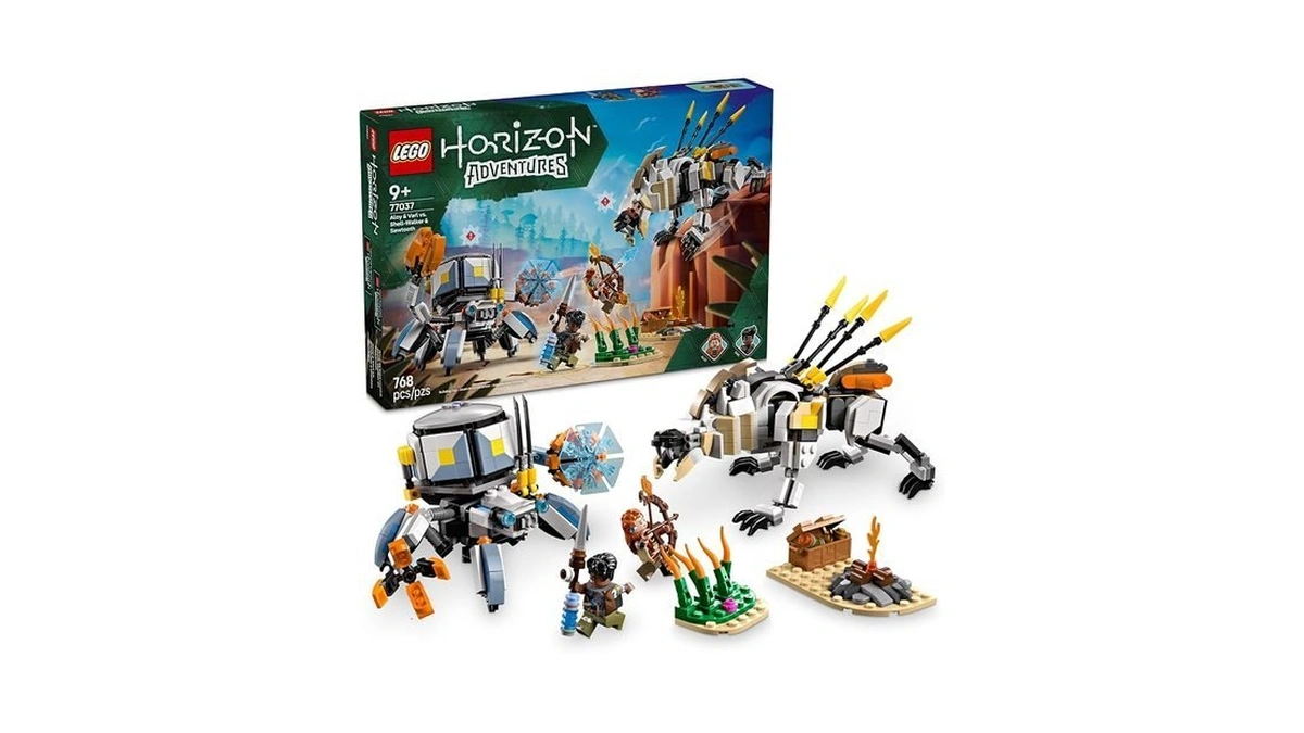 Lego Horizon Adventures Aloy & Varl Vs. Shell-walker & Sawtooth