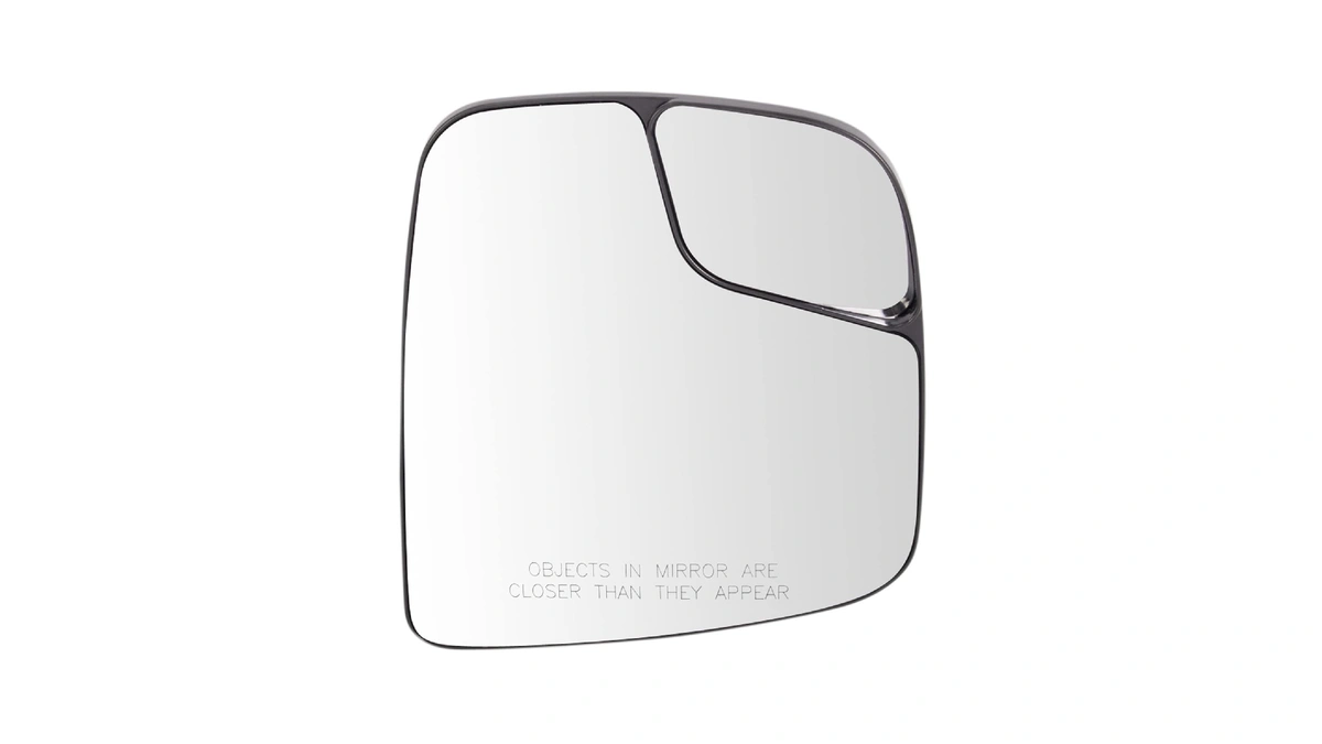 Trq Passenger Side Mirror Glass Heated With Spotter Glass Convex