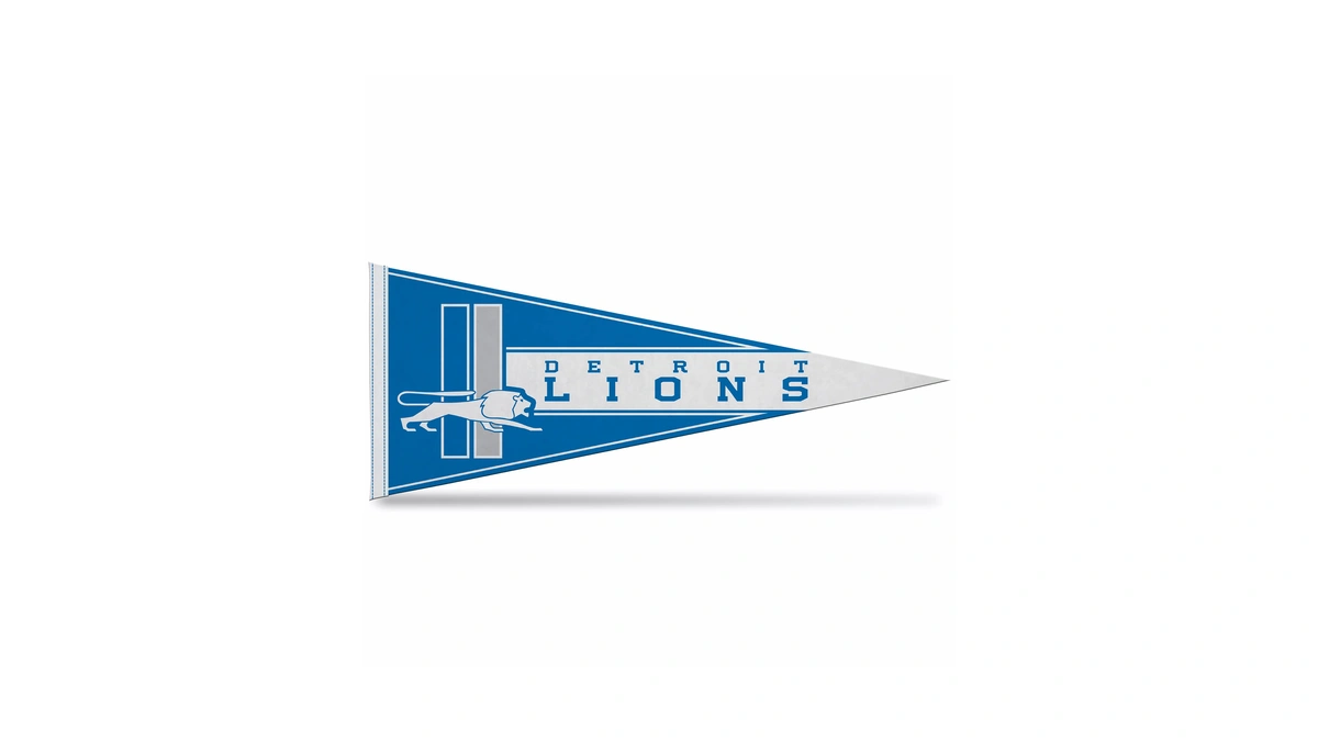 Rico Industries Nfl Football Detroit Lions Retro 12" X 30"