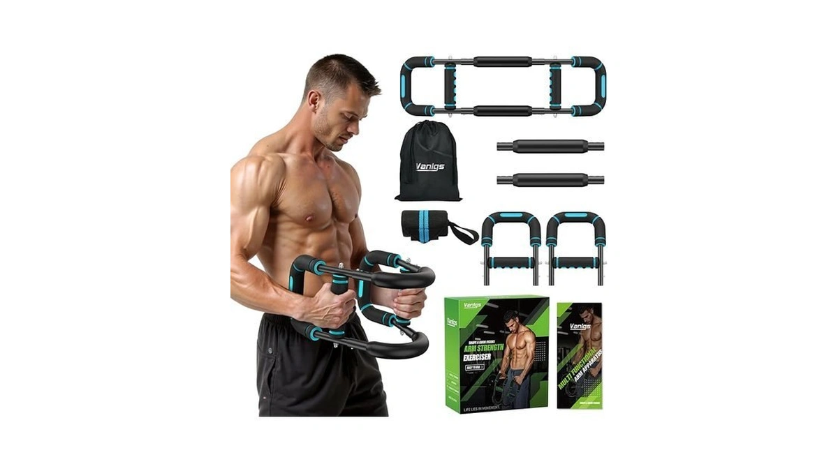 Vanlgs Twister Arm Trainer For Men, Chest Workout Equipment 5-level