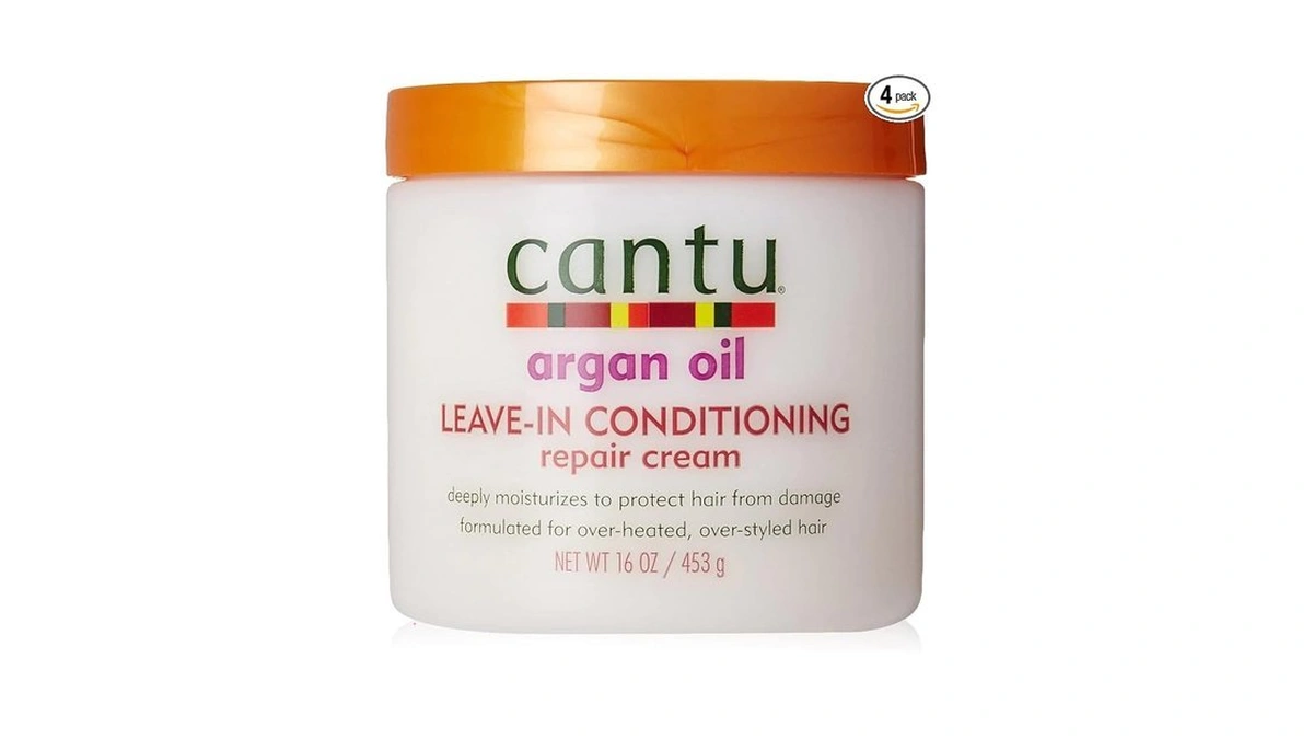 Cantu Argan Oil Leave-in Conditioning Repair Cream, 16 Oz (pack