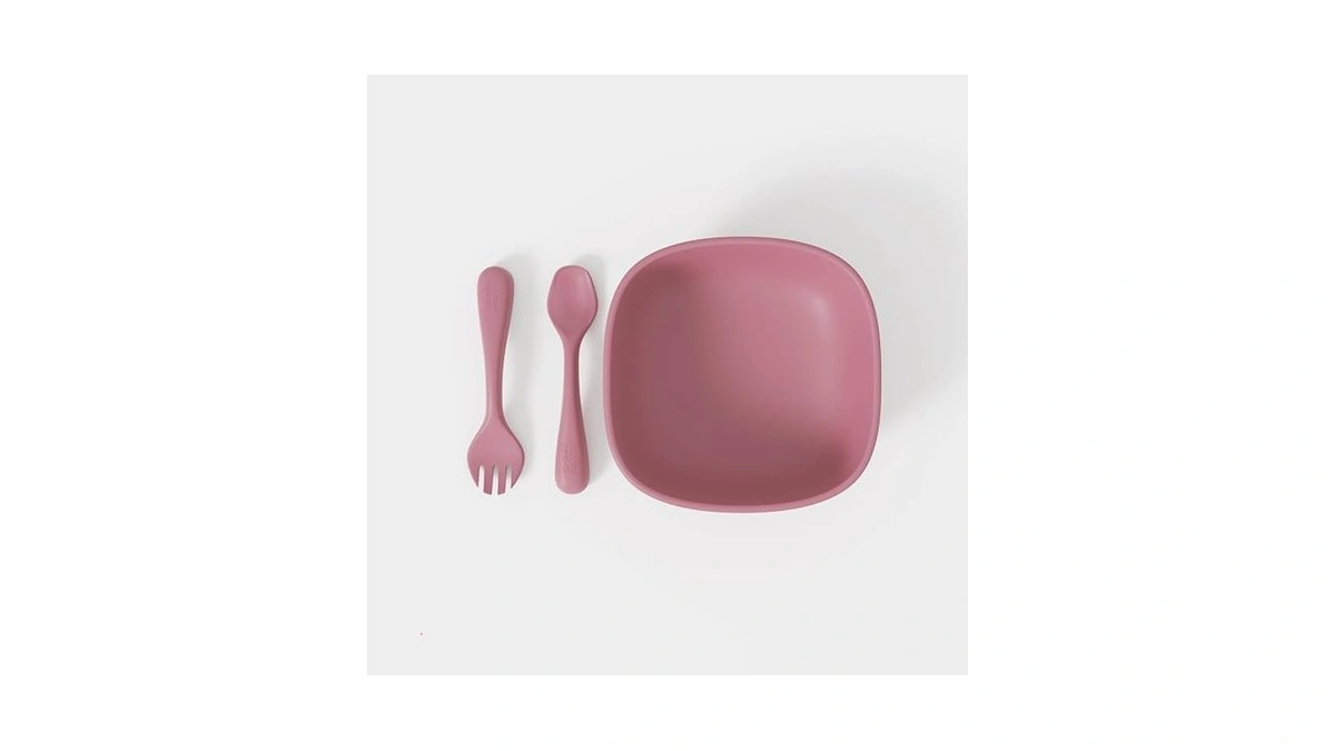 Muqee Peeko Silicone Baby Feeding Set For Infants With Baby