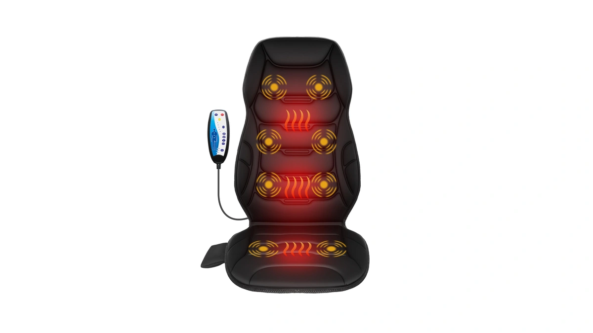 Comfier Back Massager With Heat, Vibration Massage Seat Cushion With