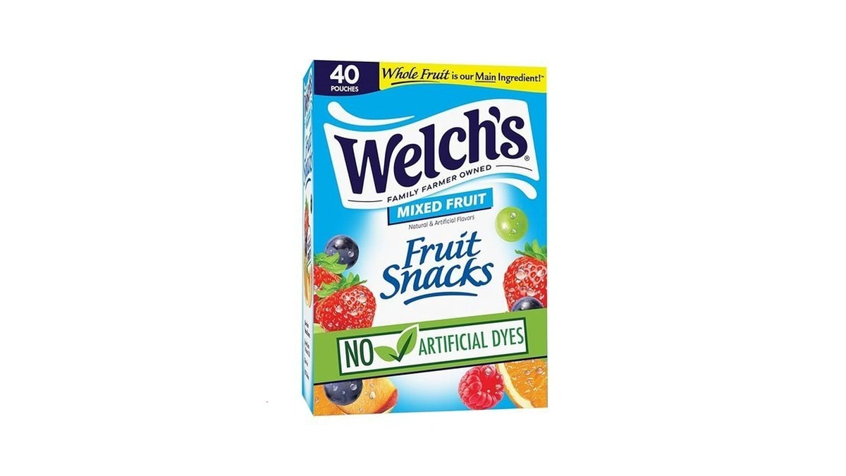 Welch's Fruit Snacks, Mixed Fruit, Bulk Pack, Individual Single Serve