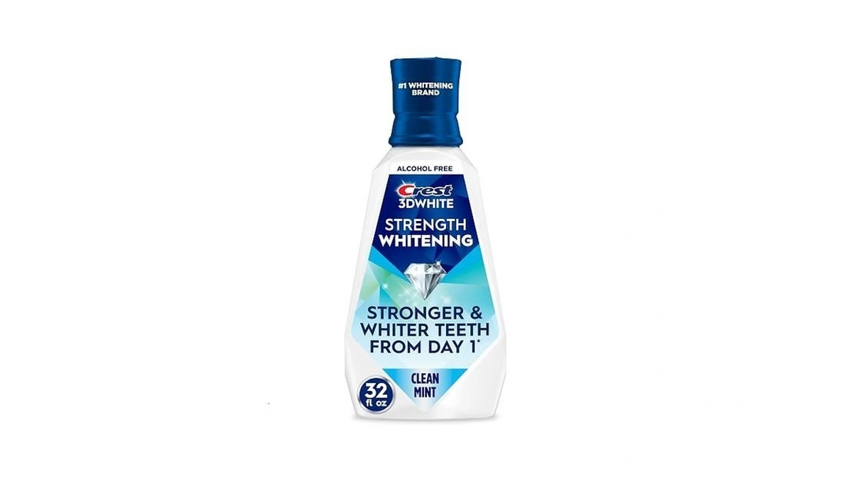 Crest 3d Clean Mint Mouthwash, 32 Fluid Ounce