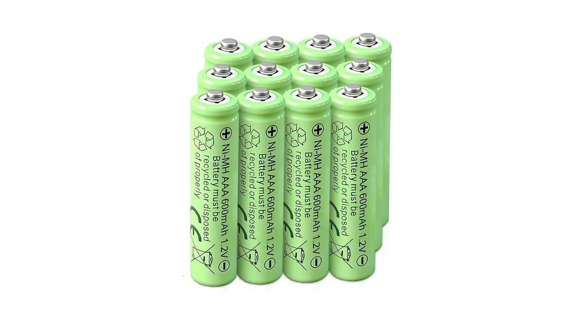 Rechargeable Aaa Batteries,triple Aaa Batteries Ni-mh 1.2v 600mah. (8, Milliamp