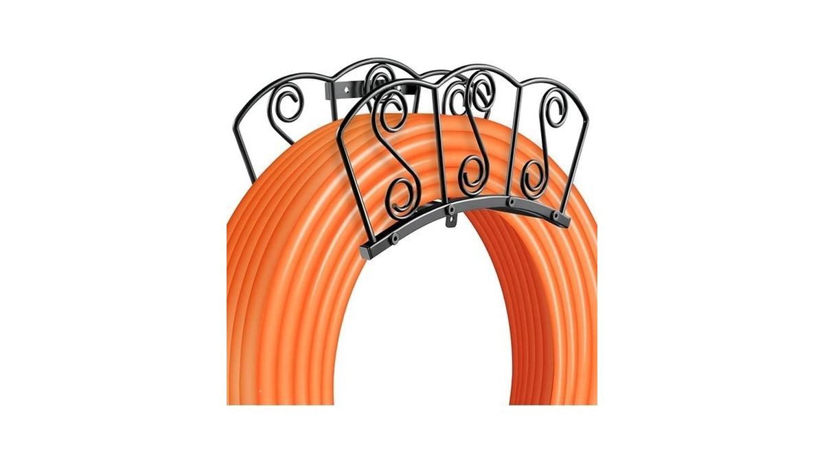 Eonfay Metal Garden Hose Holder, Heavy Duty Water Hose Hanger,