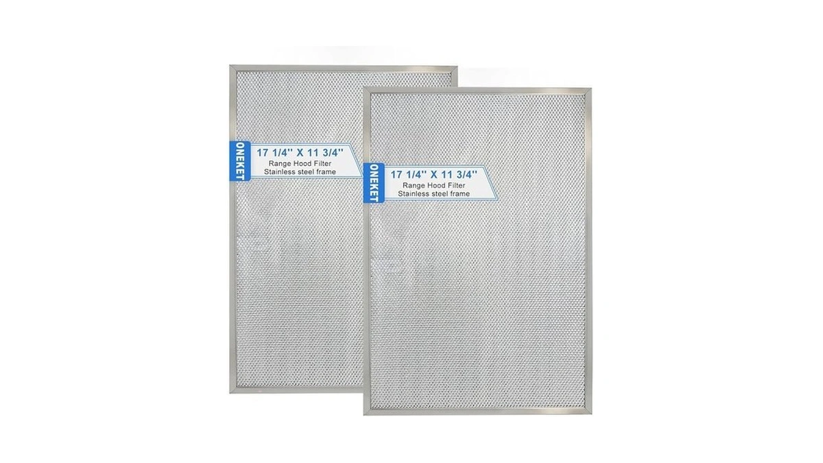 2 Pack-bps1fa36 Range Hood Filter Upgraded Stainless Steel Frame 11-3/4"