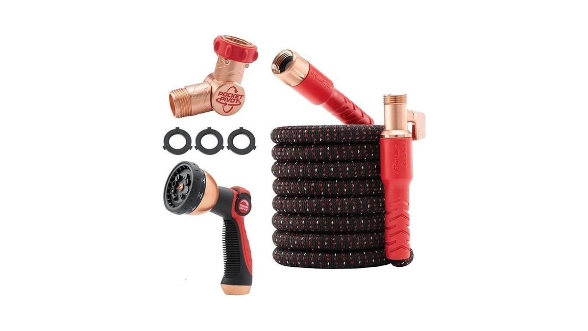 Pocket Hose Ballistic 50 Ft Expandable Garden Hose, No-kink, As