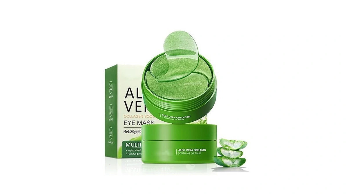 Easilydays Aloe Vera Under Eye Masks, 60 Pcs, Eye Bags,
