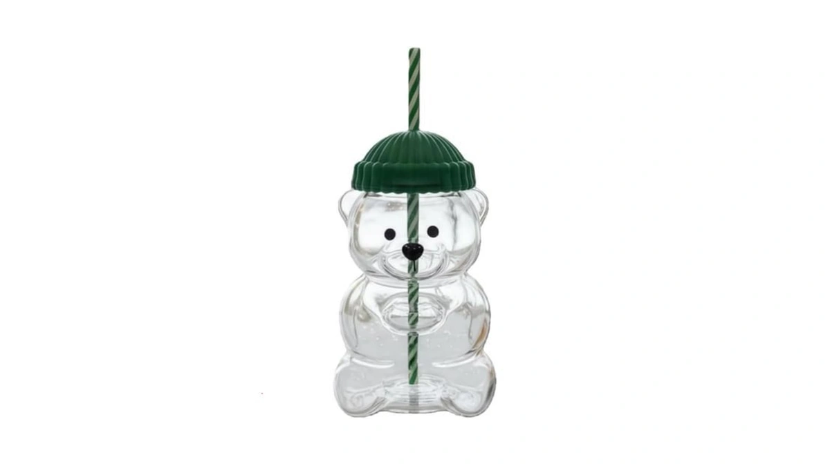 Colonova Bear Glass Cups