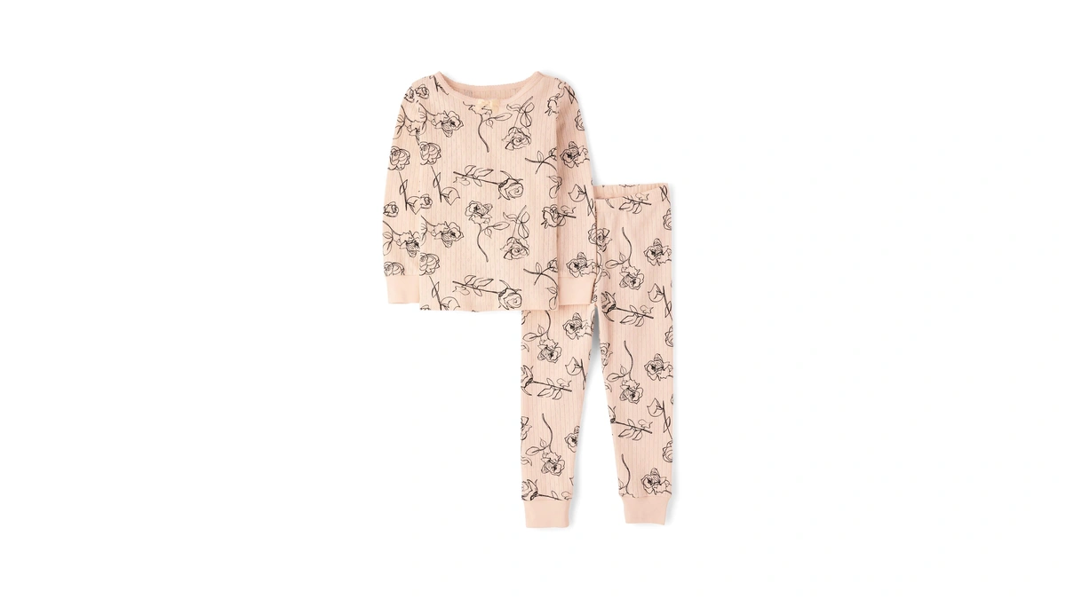 Gymboree,girls,and Toddler 100% Cotton Henley Long Sleeve Top And Pants,gymmies