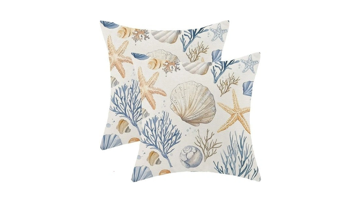 Amazon code: Sorktse Coastal Summer Pillow Covers 18x