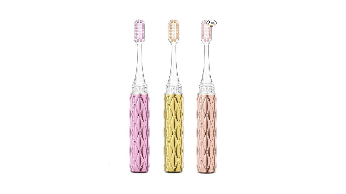 Suree Portable Travel Toothbrush With Case, Lipstick-style Design, Extra Soft
