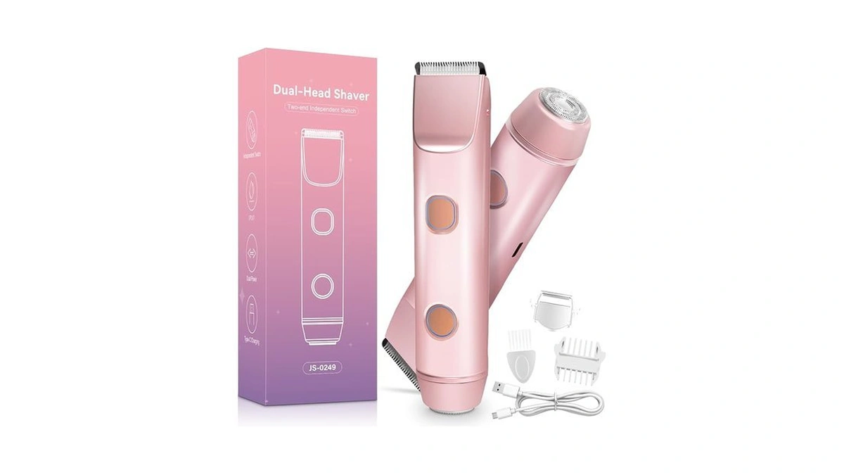 2 In 1 Bikini Trimmer For Women – Dual Head